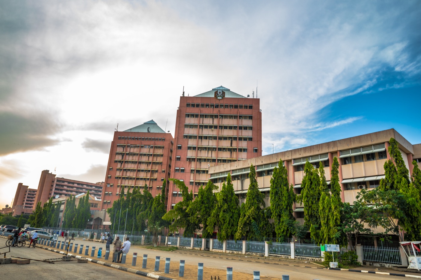 The Federal Secretariat Complex in Abuja, Nigeria, which houses the Ministry of Interior that runs the Federal Marriage Registry
